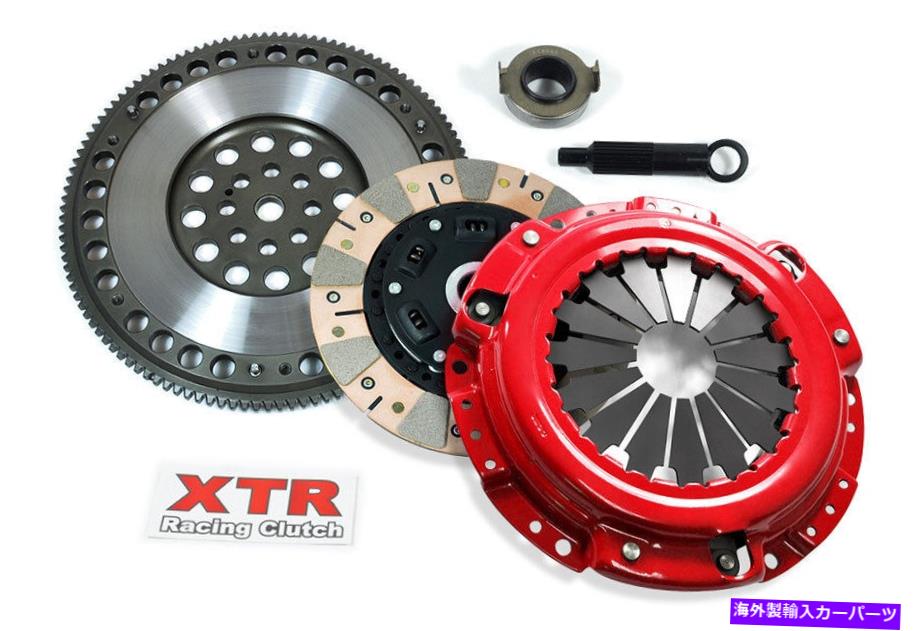 clutch kit XTRデュアル - 摩擦クラッチキット+ホンダアコードプレリュードCLのレーシングフライホイール XTR DUAL-FRICTION CLUTCH KIT+RACING FLYWHEEL for HONDA ACCORD PRELUDE CL【並行輸入品】