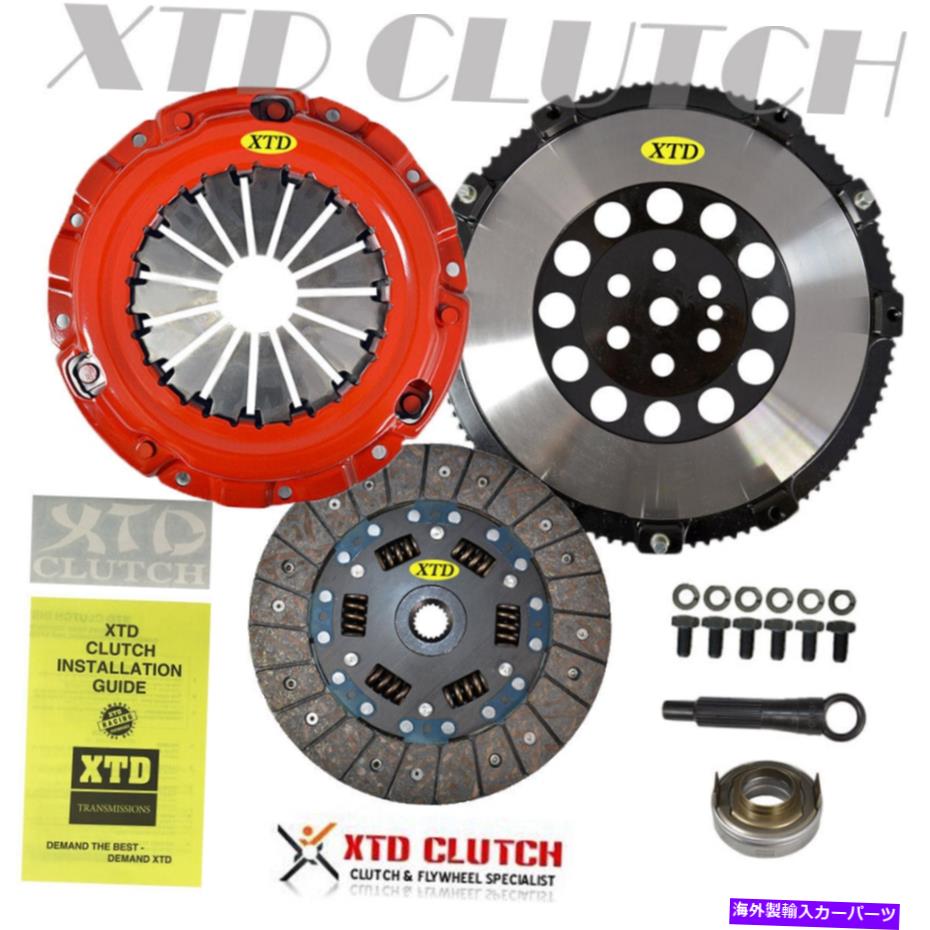 clutch kit XTDステージ1クラッチ＆Xliteフライホイールキット1990 1991 1992 Eclipse Talon GST TSI FWD XTD STAGE 1 CLUTCH & XLITE FLYWHEEL KIT 1990 1991 1992 ECLIPSE TALON GST TSI FWD【並行輸入品】
