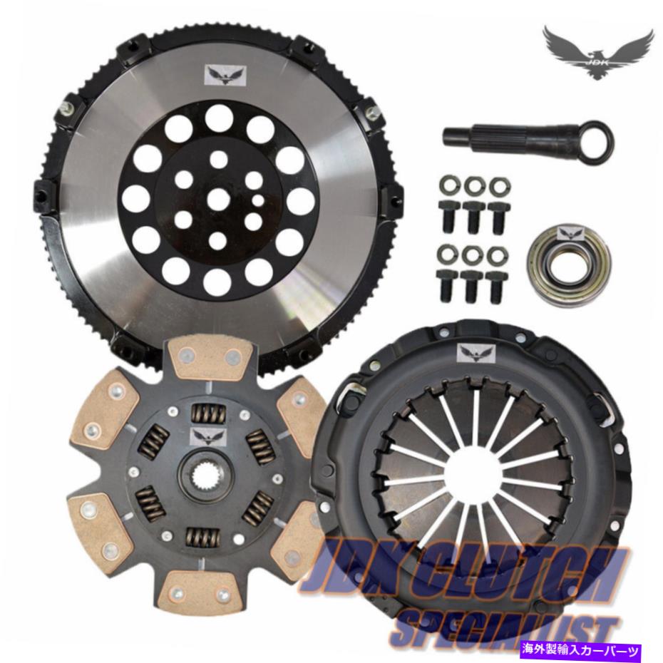 clutch kit JDステージ3クラッチキット + 91-92用のプロフライホイールGalant VR-4 2.0 Turbo AWD *6ボルト JD STAGE 3 CLUTCH KIT + PRO FLYWHEEL for 91-92 GALANT VR-4 2.0 TURBO AWD *6 BOLT【並行輸入品】