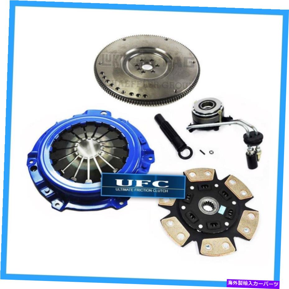 clutch kit UFステージ3クラッチキット+スレーブ+フライホイール95-99ベレッタキャバリアコルシカサンファイア2.2L UF STAGE 3 CLUTCH KIT+SLAVE+FLYWHEEL 95-99 BERETTA CAVALIER CORSICA SUNFIRE 2.2L【並行輸入品】