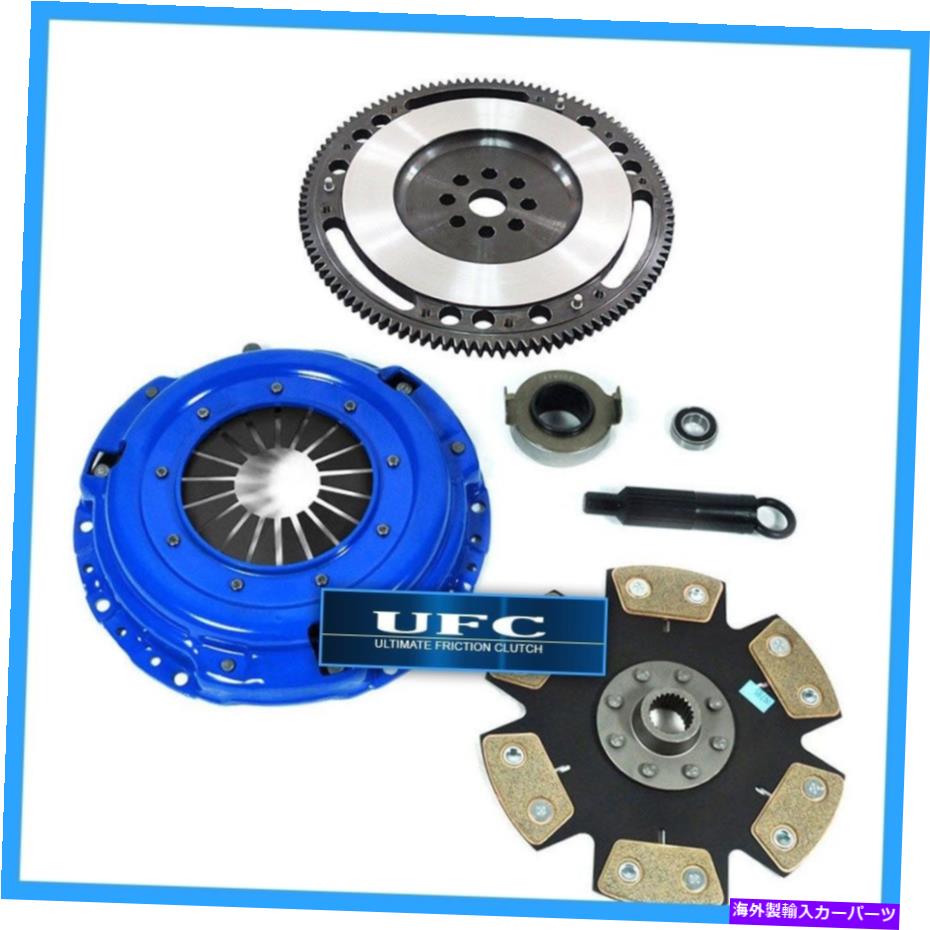 clutch kit UFCステージ4クラッチキット+1999年から2000年のホンダシビックSI B16のための10ポンドのクロモリーフライホイール UFC STAGE 4 CLUTCH KIT+10 LBS CHROMOLY FLYWHEEL for 1999-2000 HONDA CIVIC SI B16【並行輸入品】