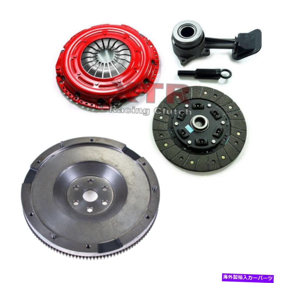clutch kit XTRステージ2クラッチキット+スレーブシル+OEフライホイール2003-2007フォードフォーカス2.0L 2.3L XTR STAGE 2 CLUTCH KIT+SLAVE CYL+OE FLYWHEEL for 2003-2007 FORD FOCUS 2.0L 2.3L【並行輸入品】