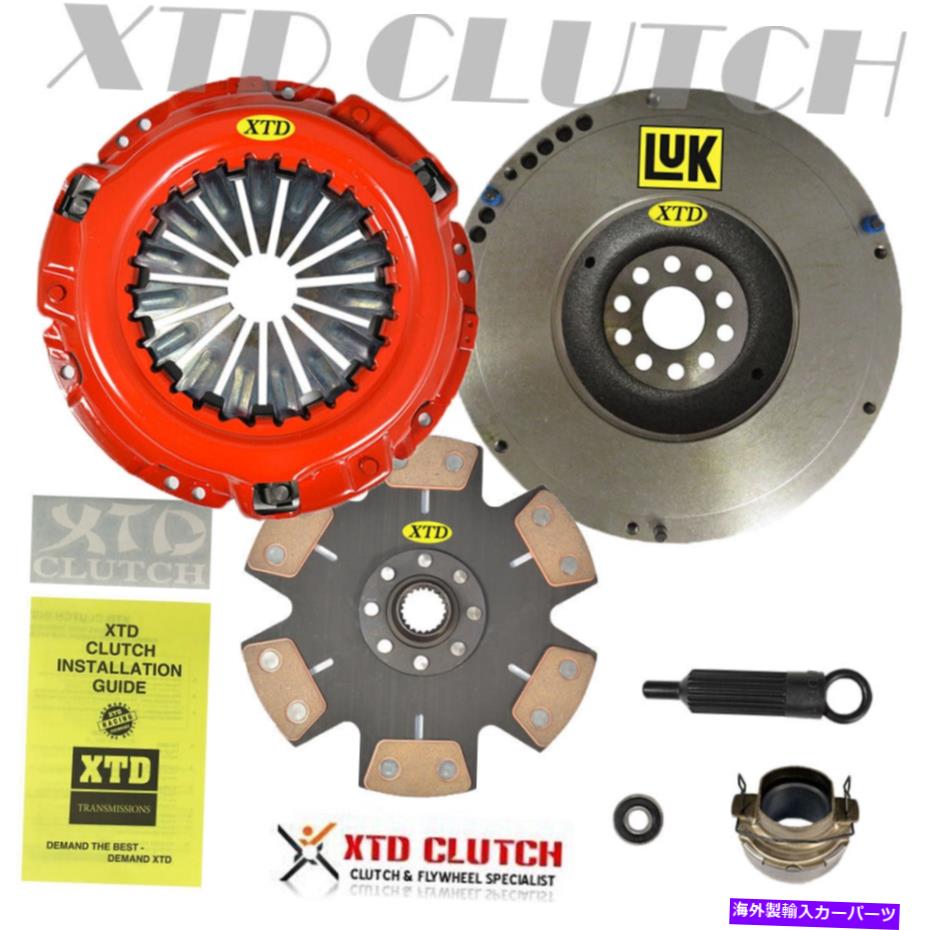 clutch kit ステージ4クラッチキット＆ルーク結節フライホイールフィット2005-2018タコマ2.7L 4cyl STAGE 4 CLUTCH KIT & LUK NODULAR FLYWHEEL FITS 2005-2018 TACOMA 2.7L 4CYL【並行輸入品】