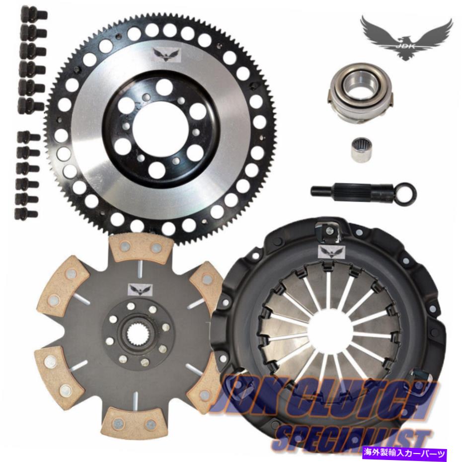 clutch kit JDステージ4 *最大グリップクラッチキット+86-91マツダRX-7ターボのクロモリーフライホイール JD STAGE 4 *MAX GRIP CLUTCH KIT+CHROMOLY FLYWHEEL for 86-91 MAZDA RX-7 TURBO【並行輸入品】