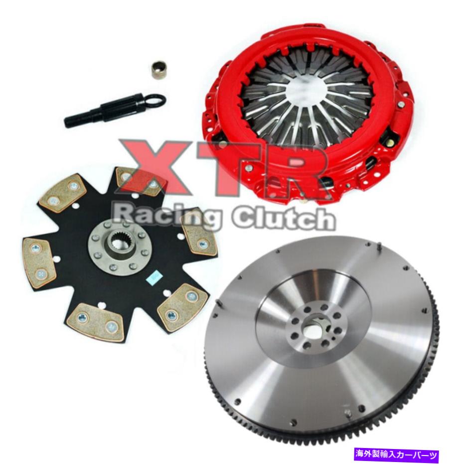 clutch kit XTRステージ4クラッチキット+ビレットスチールフライホイール350Z 370Z G35 G37 VQ35HR XTR STAGE 4 CLUTCH KIT+BILLET STEEL FLYWHEEL FOR 350Z 370Z G35 G37 VQ35HR【並行輸入品】