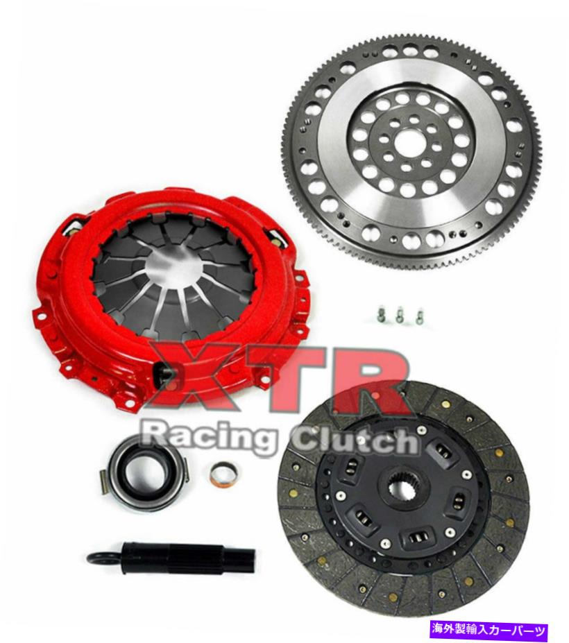 clutch kit XTRステージ1クラッチキット+クロモリーフライホイール適合02-07ホンダCR-V 03-11要素2.4 XTR STAGE 1 CLUTCH KIT+CHROMOLY FLYWHEEL fits 02-07 HONDA CR-V 03-11 ELEMENT 2.4【並行輸入品】