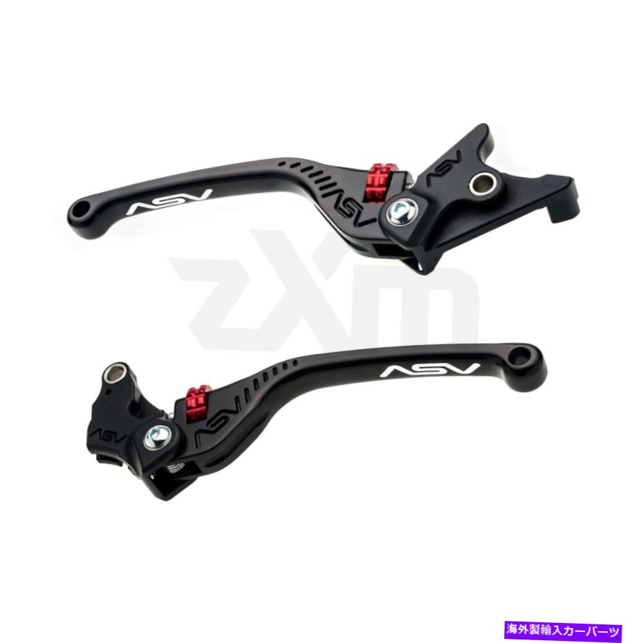 clutch kit 2008-2009スズキGSX650F ASV Inventions F3シリーズブレーキ&クラッチレバーブラック 2008-2009 Suzuki GSX650F ASV Inventions F3 Series Brake & Clutch Lever Black【並行輸入品】