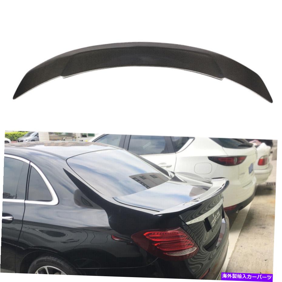 海外製 エアロパーツ Benz W213 E200 E300 E400 E63 16-19のカーボンリアトランクスポイラーテールブートウィング Carbon Rear Trunk Spoiler Tail Boot Wing For Benz W213 E200 E300 E400 E63 16-19【並行輸入品】