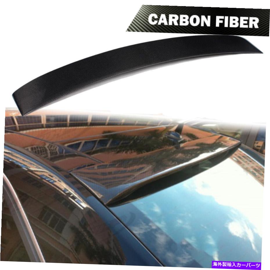 海外製 エアロパーツ カーボンファイバーリアルーフウイングベンツのトップスポイラーW212 E350 E400 E63 2010-13 Carbon Fiber Rear Roof Wing Top Spoiler For Benz W212 E300 E350 E400 E63 2010-13【並行輸入品】