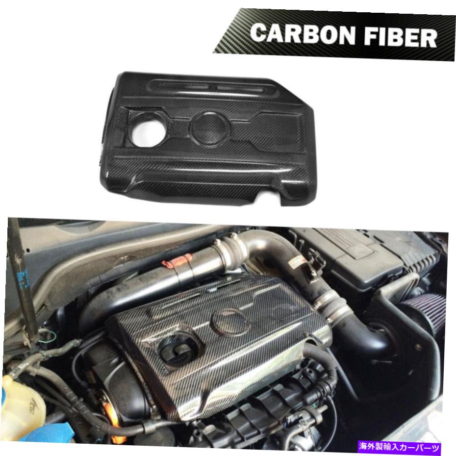 海外製 エアロパーツ カーボンファイバーエンジンカバーインテリアフードVWゴルフ6 VI GTI MK6 GTI 10-13 Carbon Fiber Engine Cover Interior Hood Fit for VW Golf 6 VI GTI MK6 GTI 10-13【並行輸入品】