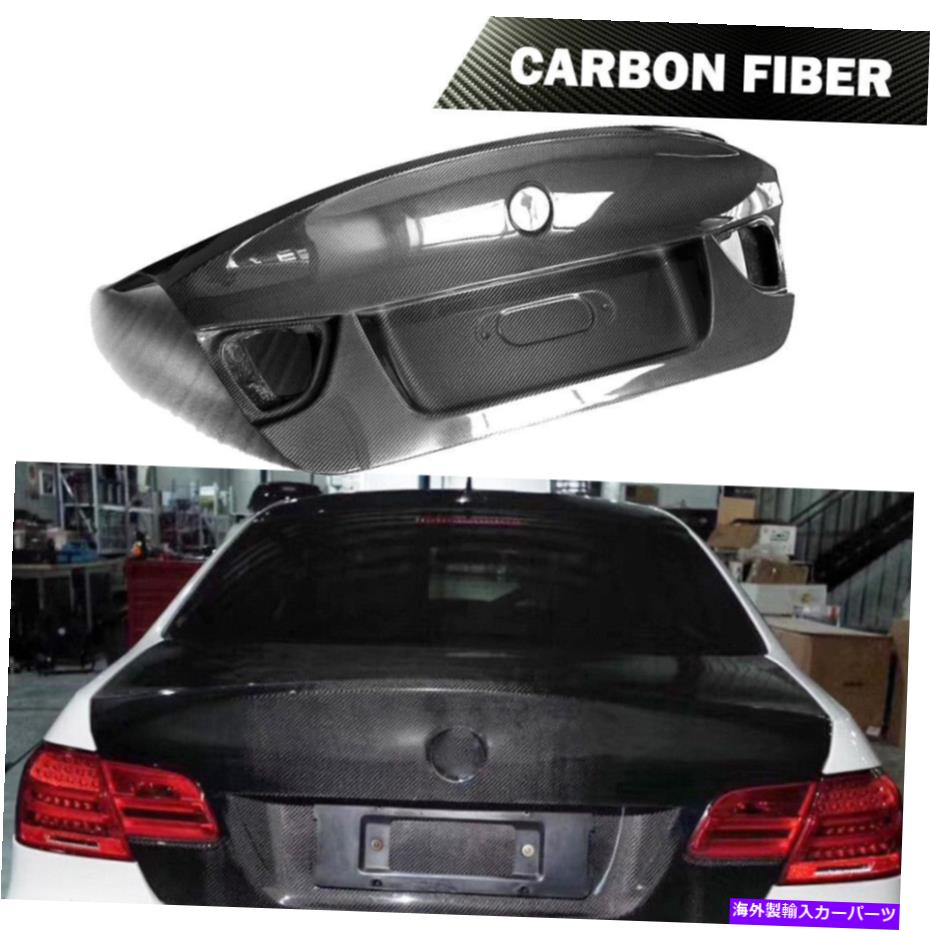 海外製 エアロパーツ BMW E90 325i 328i 335i 09-12カーボンファイバーリアテイジェートトランクリッドカバーに適合します Fit For BMW E90 325i 328i 335i 09-12 Carbon Fiber Rear Taigate Trunk Lid Cover【並行輸入品】