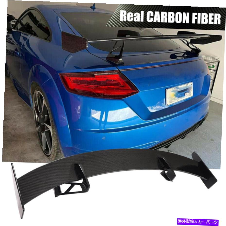 海外製 エアロパーツ AudiTTTSTTRSクーペ15-20リアルカーボンファイバーリアトランクスポイラーウィングリップ Fits Audi TT TTS TTRS Coupe 15-20 Real Carbon Fiber Rear Trunk Spoiler Wing Lip【並行輸入品】|Us Custom Parts Shop USDM