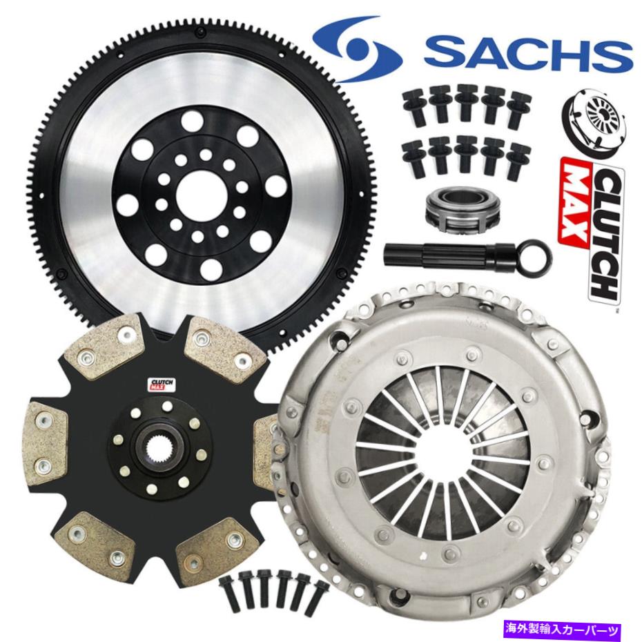 clutch kit Sachs-Maxステージ4クラッチキット+VWゴルフGTI Jetta Passat VR6用クロムリーフライホイール SACHS-MAX STAGE 4 CLUTCH KIT+CHROMOLY FLYWHEEL for VW GOLF GTI JETTA PASSAT VR6【並行輸入品】