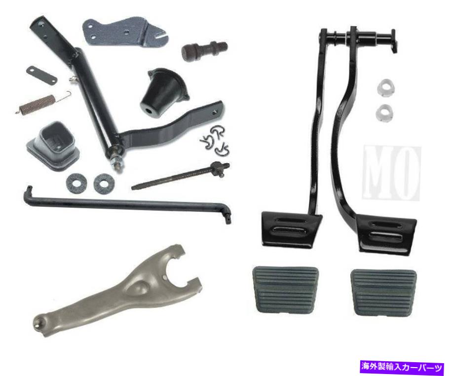 clutch kit 1967-68カマロマスタークラッチリンケージキット、ビッグブロック、非パワーブレーキ用 1967-68 Camaro Master Clutch Linkage Kit, Big Block, For Non-Power Brakes【並行輸入品】