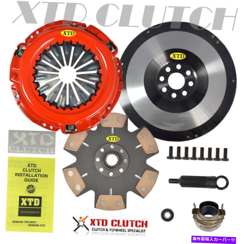 clutch kit XTDステージ4リジッドクラッチ＆13ポンドフライホイールキットSupra Base SC300 I6 2JZGE W58 XTD STAGE 4 RIGID CLUTCH & 13LBS FLYWHEEL KIT SUPRA BASE SC300 I6 2JZGE W58【並行輸入品】