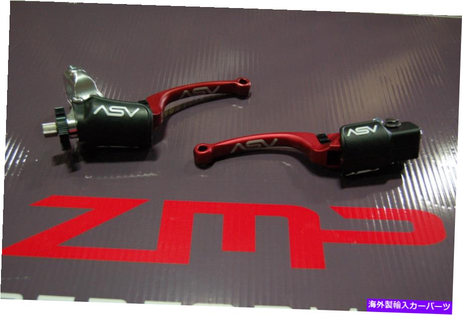clutch kit ヤマハラプター660 01-05 C6 ASVクラッチとブレーキレバーレッドペアパックキット YAMAHA RAPTOR 660 01 - 05 C6 ASV CLUTCH AND BRAKE LEVERS RED PAIR PACK KIT【並行輸入品】