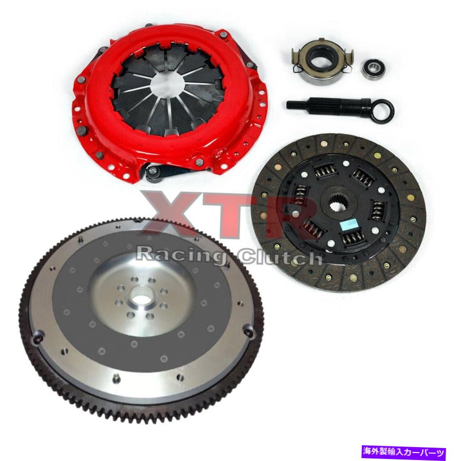 clutch kit XTRステージ1クラッチキット+アルミニウムフライホイールフィット98-08トヨタカローラ5スピード XTR STAGE 1 CLUTCH KIT+ALUMINUM FLYWHEEL fits 98-08 TOYOTA COROLLA 5-SPEED【並行輸入品】