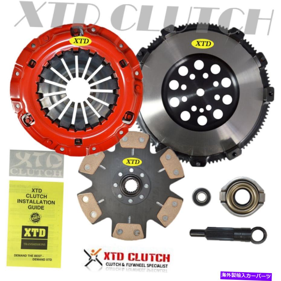 clutch kit XTDステージ4クラッチ＆レースフライホイールキット3000GT VR4 GTOステルスR/TツインターボV6 XTD STAGE 4 CLUTCH &RACE FLYWHEEL KIT 3000GT VR4 GTO STEALTH R/T TWIN TURBO V6【並行輸入品】