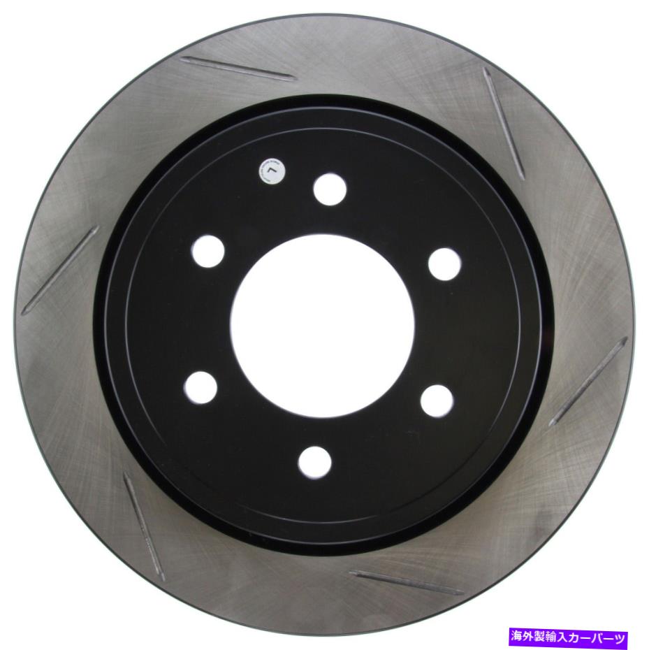 brake disc rotor STOPTECH 126.65135SLスポーツスロットディスクブレーキローターフィット12-20 F-150 StopTech 126.65135SL Sport Slotted Disc Brake Rotor Fits 12-20 F-150【並行輸入品】