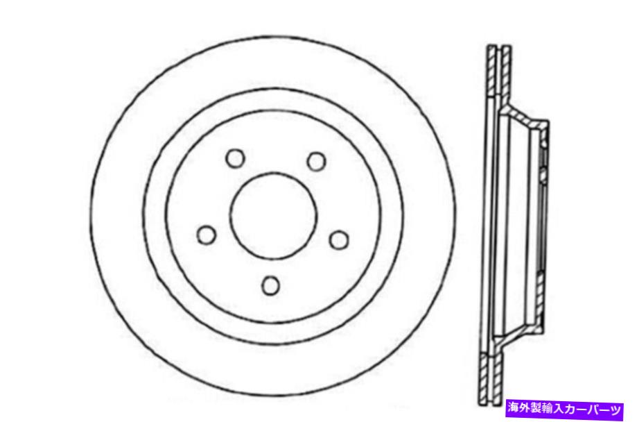 brake disc rotor STOPTECH 127.61046R SPORT 1PCプレミアムディスクブレーキロータードリルスロットスロットBLK RR R R StopTech 127.61046R Sport 1PC Premium Disc Brake Rotor Drilled Slotted BLK RR R【並行輸入品】