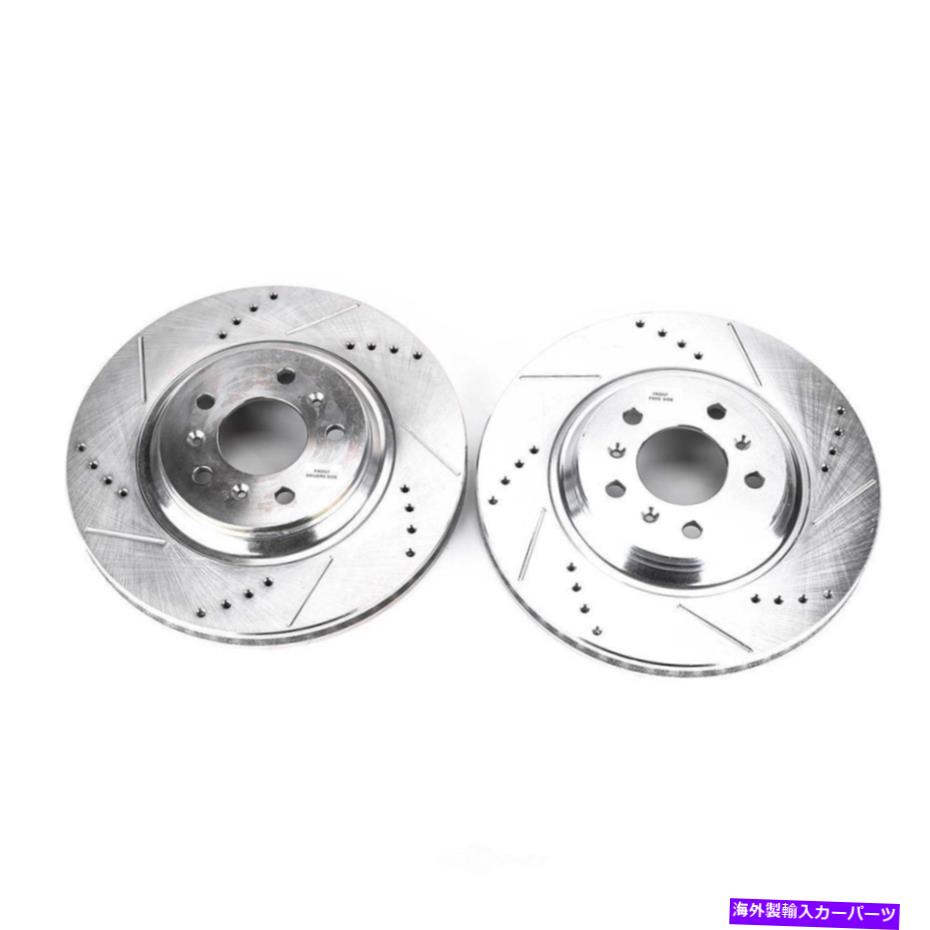 brake disc rotor ディスクブレーキローターセットフロントパワーストップAR82121XPR Disc Brake Rotor Set Front Power Stop AR82121XPR【並行輸入品】