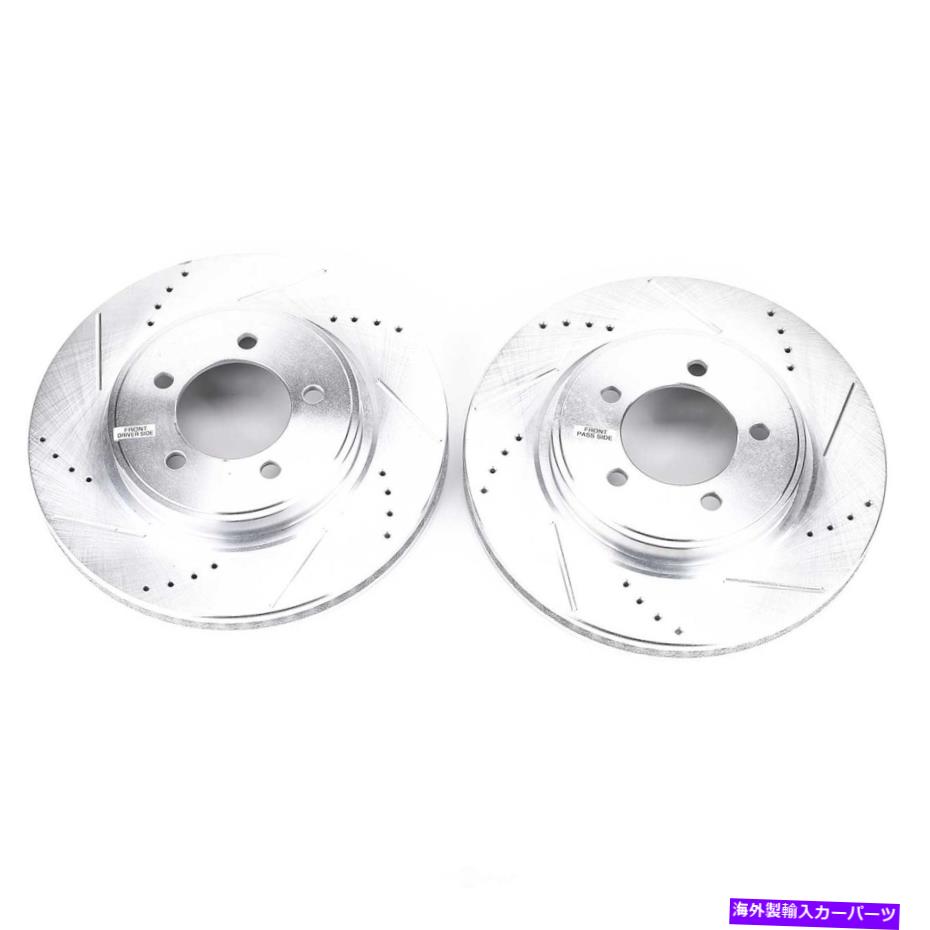 brake disc rotor ディスクブレーキローターセットフロントパワーストップAR82112XPR Disc Brake Rotor Set Front Power Stop AR82112XPR【並行輸入品】