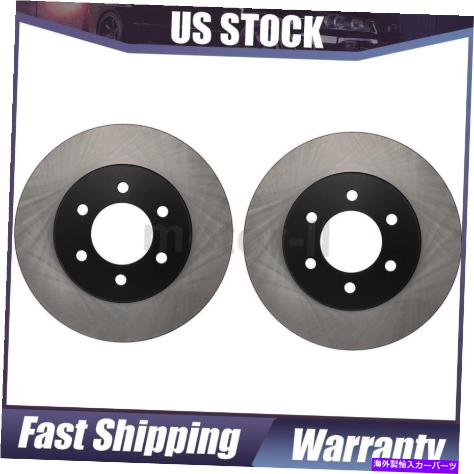 brake disc rotor 2002年から2006年のフォードの中心部品2xフロントディスクブレーキローター Centric Parts 2X Front Disc Brake Rotor For 2002-2006 Ford【並行輸入品】