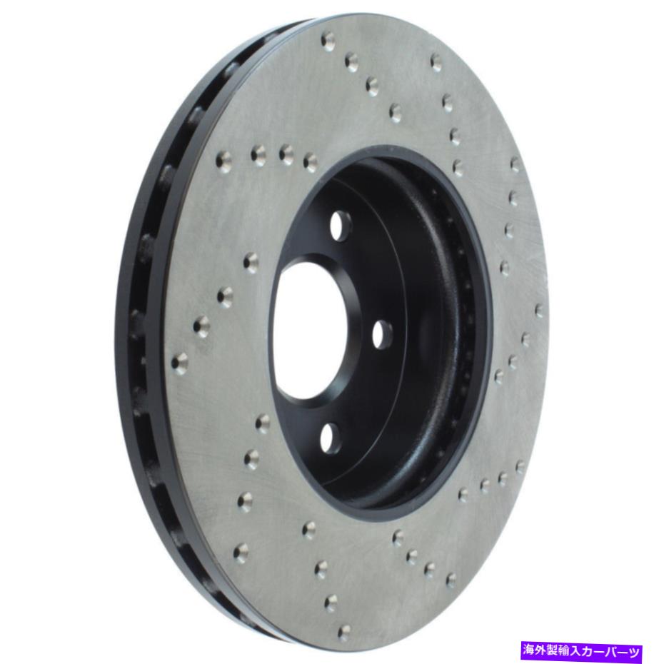 brake disc rotor ディスクブレーキロータースポーツクロスドリルフロント右停止テック128.35060R Disc Brake Rotor-Sport Cross-Drilled Front Right Stoptech 128.35060R【並行輸入品】