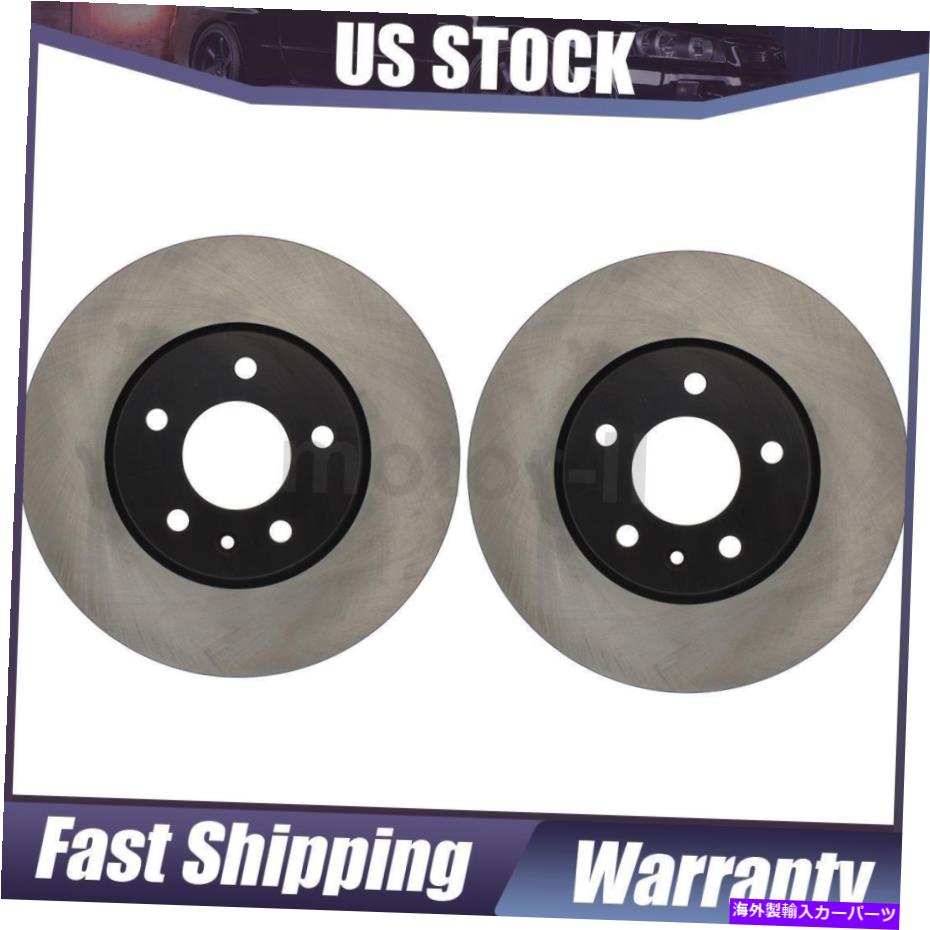 brake disc rotor 2011-2020シボレーの中心部2xフロントディスクブレーキローター Centric Parts 2X Front Disc Brake Rotor For 2011-2020 Chevrolet【並行輸入品】