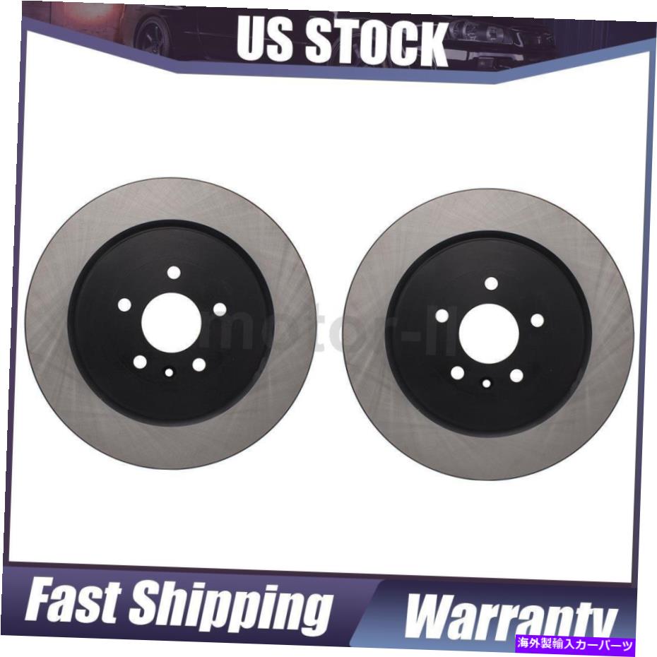 brake disc rotor 2013-2019 Fordの中心部品2xリアディスクブレーキローター Centric Parts 2X Rear Disc Brake Rotor For 2013-2019 Ford【並行輸入品】