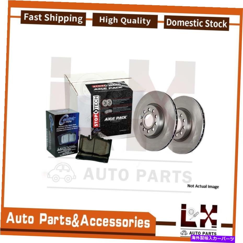 brake disc rotor 中心部品ディスクブレーキパッドとローターキットフロントセット1のフロントセット500フォード Centric Parts Disc Brake Pad and Rotor Kit Front Set Of 1 Fits Five Hundred Ford【並行輸入品】