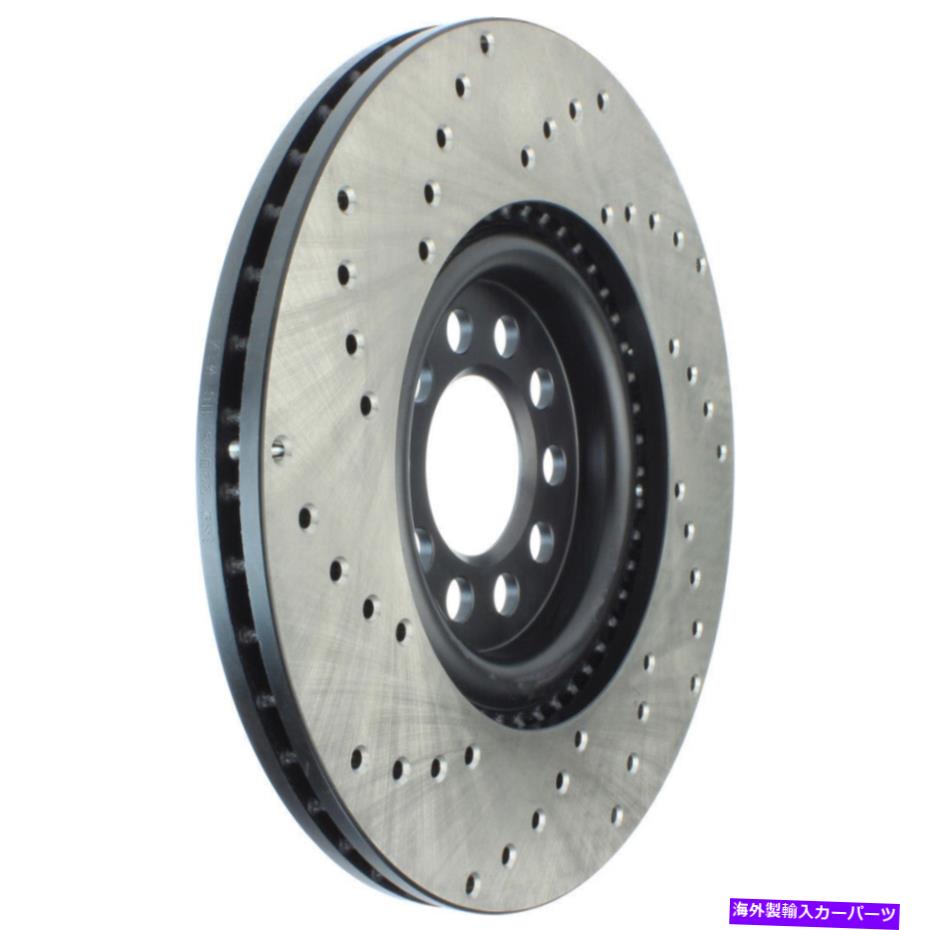 brake disc rotor ディスクブレーキロータースポーツドリルドディスクフロント左STOPTECH 128.33062L Disc Brake Rotor-Sport Drilled Disc Front Left Stoptech 128.33062L【並行輸入品】