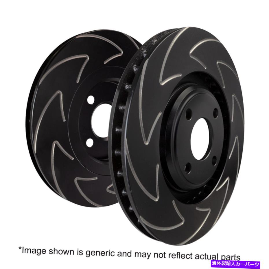 brake disc rotor ディスクブレーキローターリアEBCブレーキBSD7643フィット08-15三菱ランサー Disc Brake Rotor Rear EBC Brake BSD7643 fits 08-15 Mitsubishi Lancer【並行輸入品】