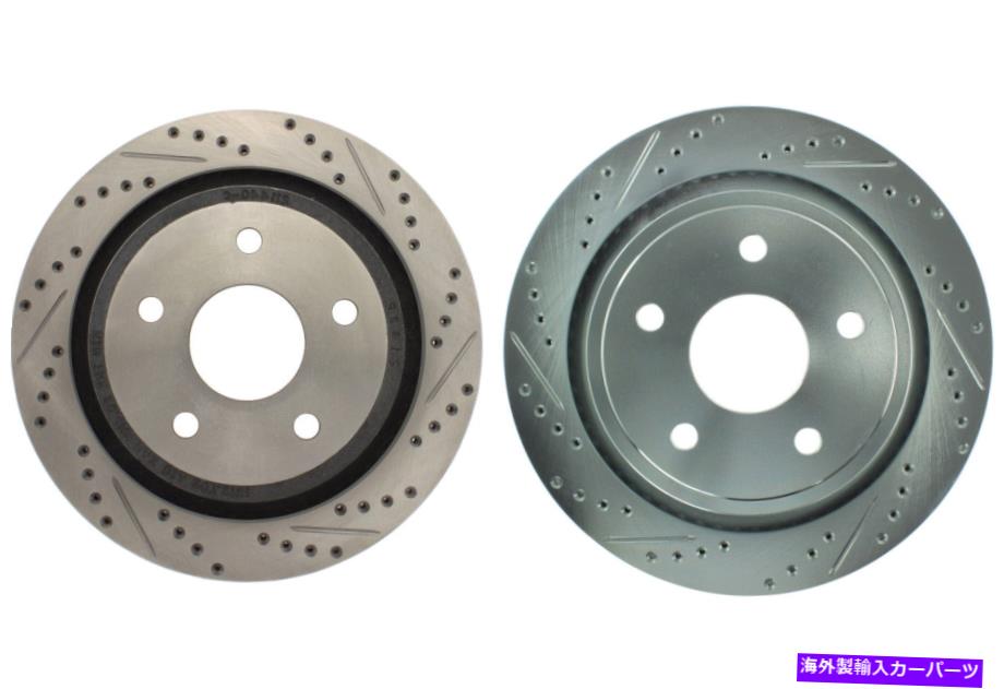 brake disc rotor 2004年から2009年のダッジデュランゴのリアペアストップテックディスクブレーキローター（43919） Rear PAIR Stoptech Disc Brake Rotor for 2004-2009 Dodge Durango (43919)【並行輸入品】