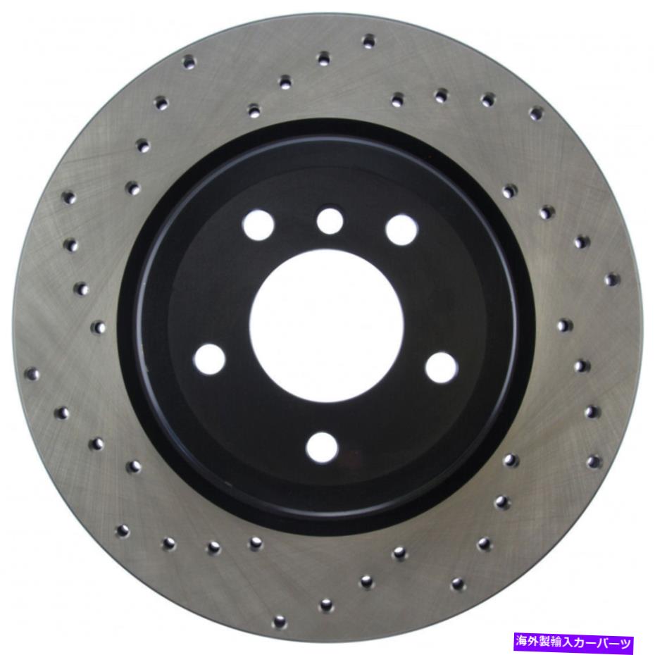 brake disc rotor Infiniti Q40 2015のドリルクロスブレーキローターリア助手席のためのSTOPTECH StopTech For Infiniti Q40 2015 Drilled Cross Brake Rotor Rear Passenger Side【並行輸入品】