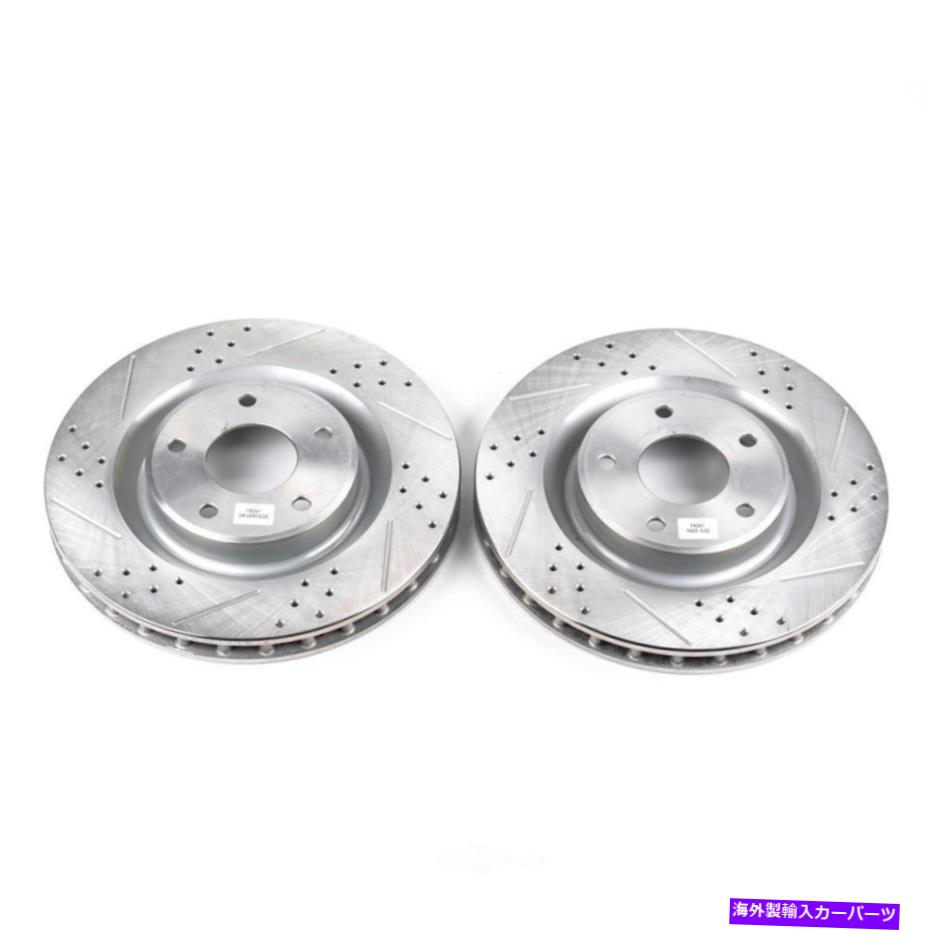 brake disc rotor ディスクブレーキローターセットフロントパワーストップAR82101XPR Disc Brake Rotor Set Front Power Stop AR82101XPR【並行輸入品】