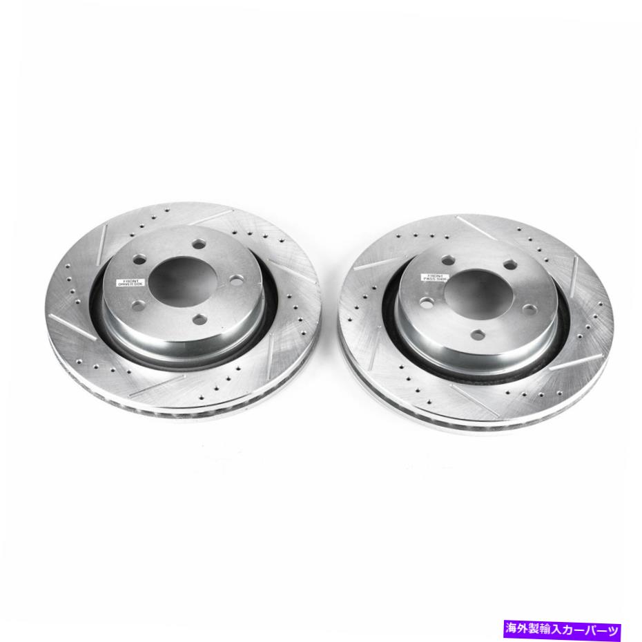 brake disc rotor PowerStop AR8348XPRディスクブレーキローターセット99-04 300MコンコルドイントレピッドLHS PowerStop AR8348XPR Disc Brake Rotor Set For 99-04 300M Concorde Intrepid LHS【並行輸入品】
