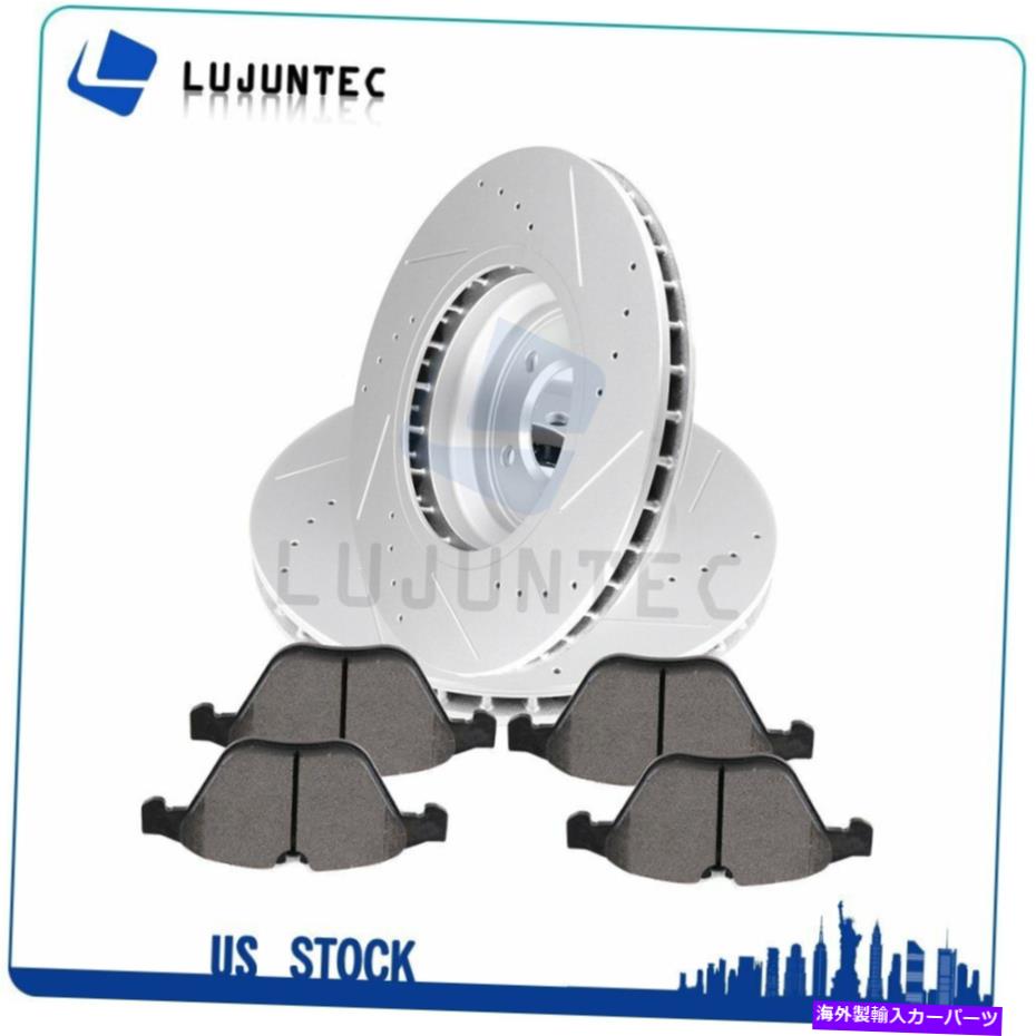 brake disc rotor BMW 335d 335i Xdrive 335is 335xi X1用のフロントメタリックパッドローターブレーキディスク Front Metallic Pads Rotors Brake Discs For BMW 335d 335i xDrive 335is 335xi X1【並行輸入品】