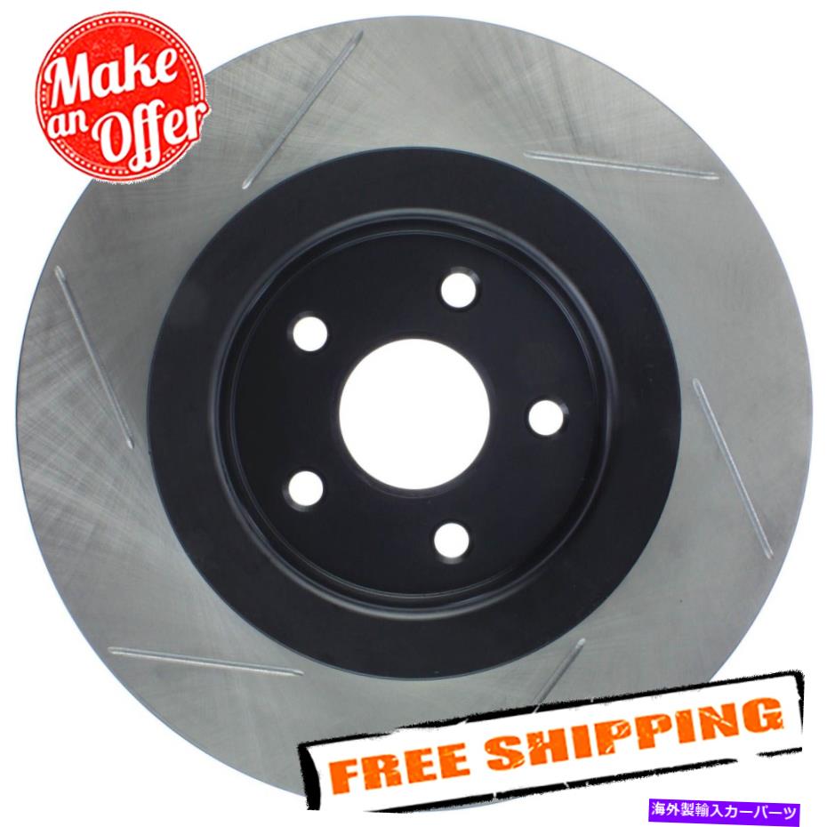 brake disc rotor 08-09ジープグランドチェロキー用のストップテックスポーツスロットスロット左ブレーキローター StopTech Sport Slotted Front Left Brake Rotor for 08-09 Jeep Grand Cherokee【並行輸入品】