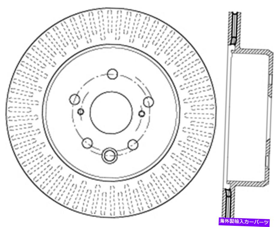 brake disc rotor STOPTECH 128.44189Lディスクブレーキローター StopTech 128.44189L Disc Brake Rotor【並行輸入品】