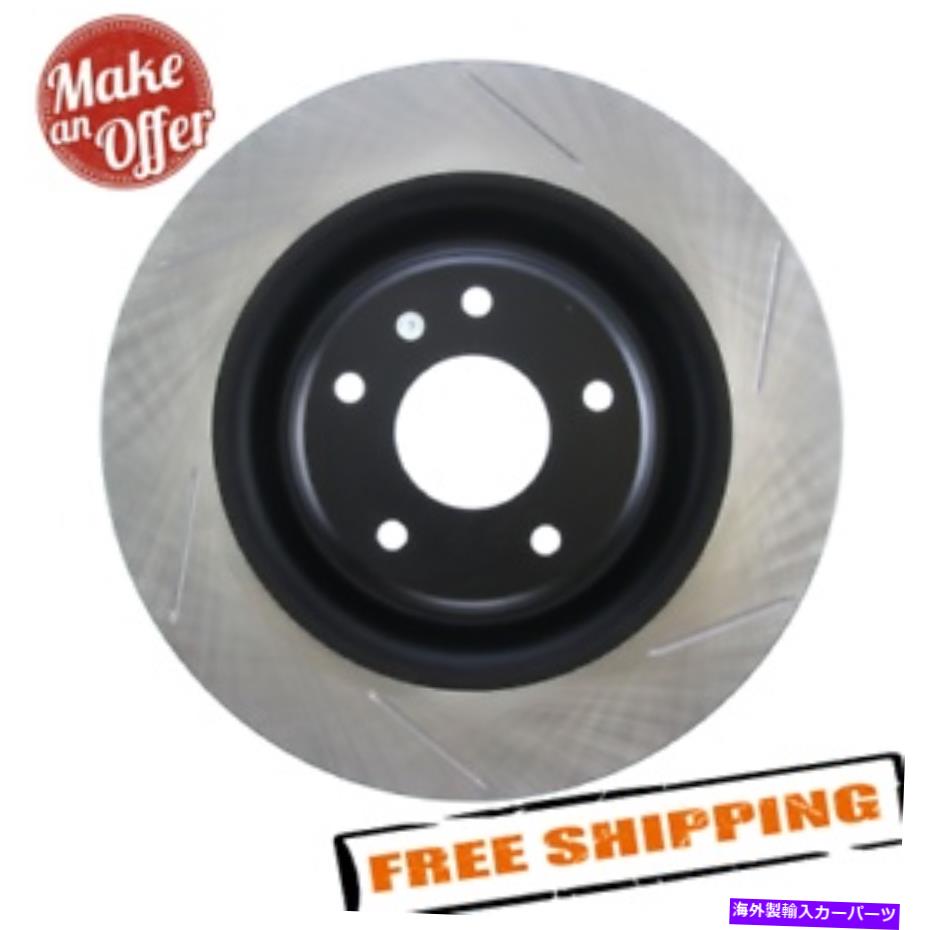 brake disc rotor 10-11シボレーコルベット用のストップテックスポーツスロット1ピースフロントブレーキローター StopTech Sport Slotted 1-Piece Front Brake Rotor for 10-11 Chevy Corvette【並行輸入品】