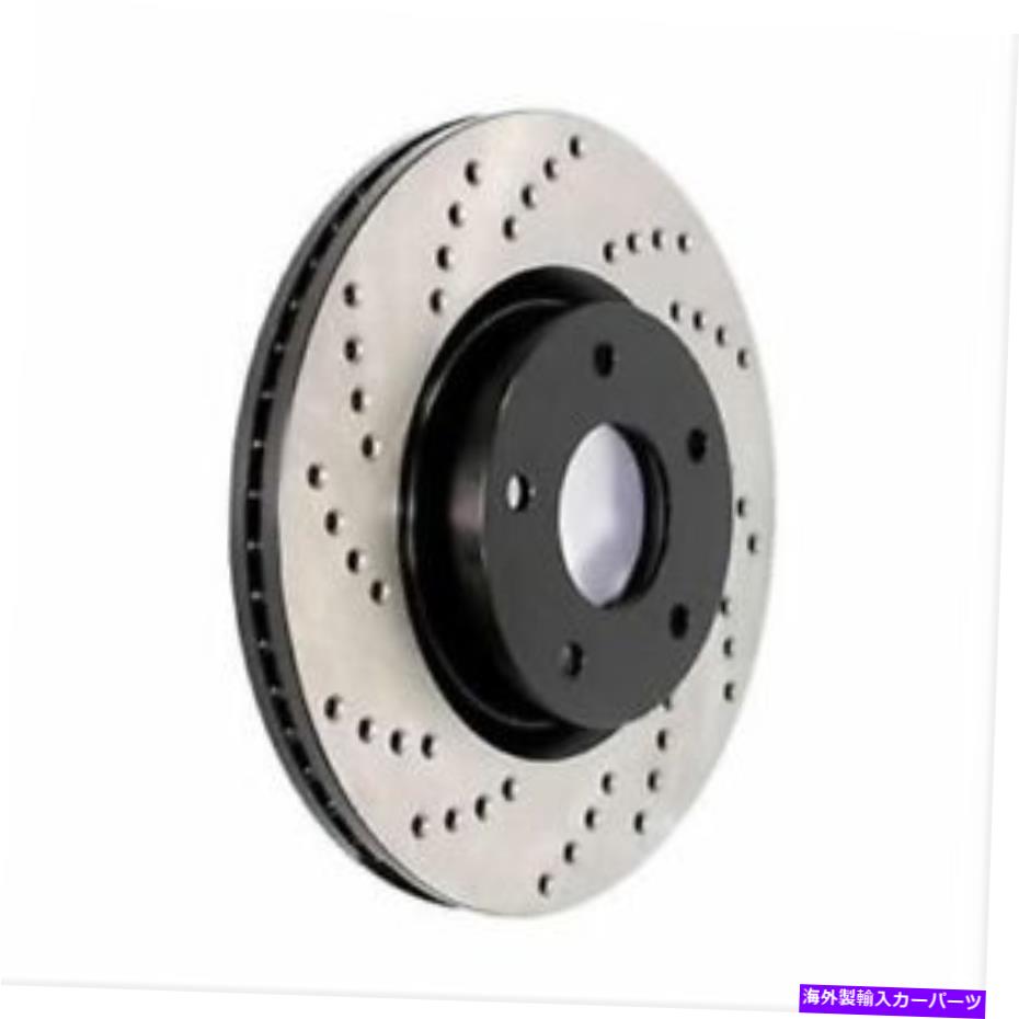 brake disc rotor STOPTECH 128.33125Rスポーツクロスドリルドリル右ディスクブレーキローター新しい StopTech 128.33125R Sport Cross Drilled Rear Right Disc Brake Rotor NEW【並行輸入品】