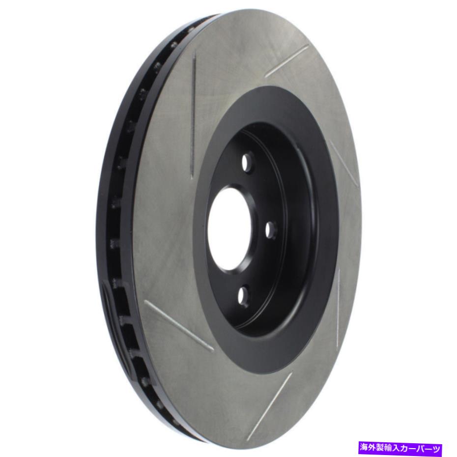 brake disc rotor ディスクブレーキロータースポーツスロット付きフロント左フィット06-10ジープグランドチェロキー Disc Brake Rotor-Sport Slotted Front Left fits 06-10 Jeep Grand Cherokee【並行輸入品】
