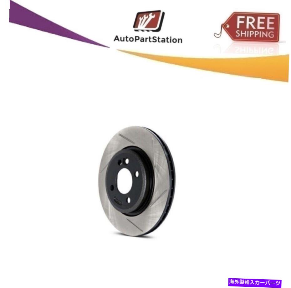 brake disc rotor アウディ用のストップテック - ポルシェ - フォルクスワーゲン左後部スポーツブレーキロータースロット StopTech For Audi - Porsche - Volkswagen Left Rear Sport Brake Rotor Slotted【並行輸入品】
