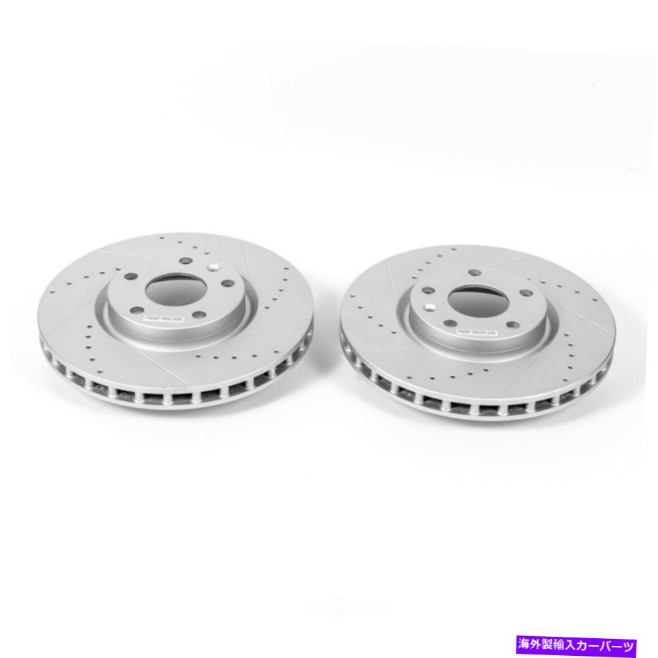 brake disc rotor ディスクブレーキローターセットフロントパワーストップAR82163XPRフィット14-19シボレーコルベット Disc Brake Rotor Set Front Power Stop AR82163XPR fits 14-19 Chevrolet Corvette【並行輸入品】