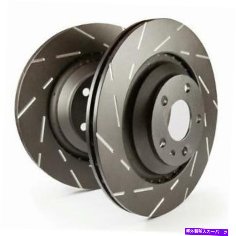 brake disc rotor EBCブレーキUSR1572スロット付きローターは、風ノイズを排除するための狭いスロットを備えています。 EBC Brakes USR1572 Slotted rotors feature a narrow slot to eliminate wind noise.【並行輸入品】