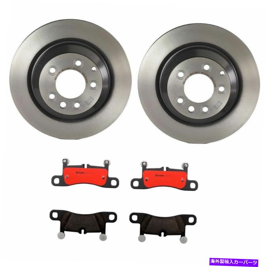brake disc rotor ブレンボリアブレーキキットセラミックパッドとディスクローター355mmポルシェカイエンヌターボ Brembo Rear Brake Kit Ceramic Pads & Disc Rotors 355mm For Porsche Cayenne Turbo【並行輸入品】