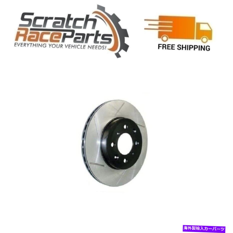 brake disc rotor STOPTECH右ブレーキローターフィット126.42076SR日産スポーツスロットスロットフロントサイド StopTech Right Brake Rotor Fits 126.42076SR Nissan Sport Slotted Front Side【並行輸入品】