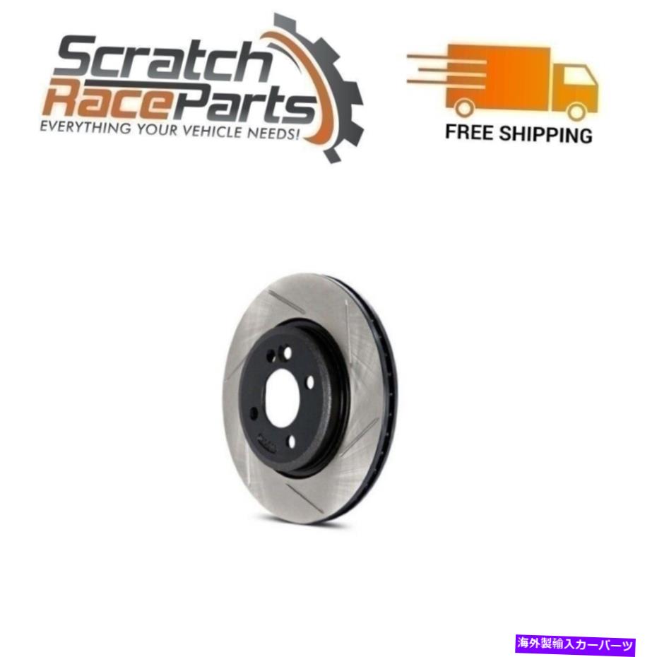 brake disc rotor STOPTECH左後部スポーツブレーキフィットアウディ - ポルシェ - フォルクスワーゲンロータースロット StopTech Left Rear Sport Brake Fits Audi - Porsche - Volkswagen Rotor Slotted【並行輸入品】