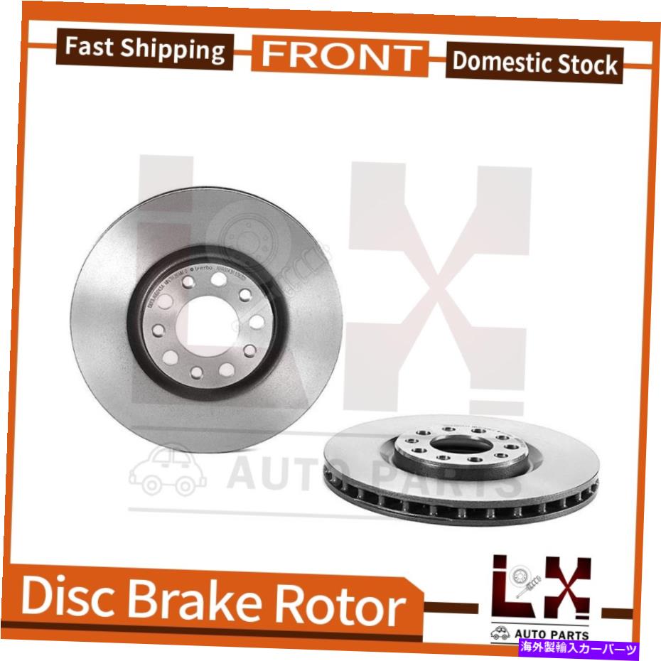 brake disc rotor Brembo High Performance OEフロントブレーキローター2015-2016 Chrysler 200向け Brembo High Performance OE Front Brake Rotors Set For 2015-2016 Chrysler 200【並行輸入品】
